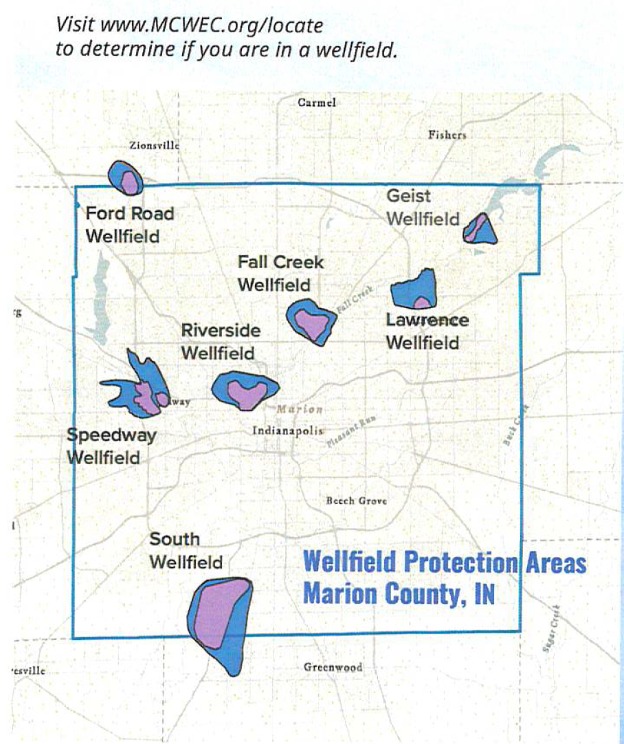 Wellfield Map